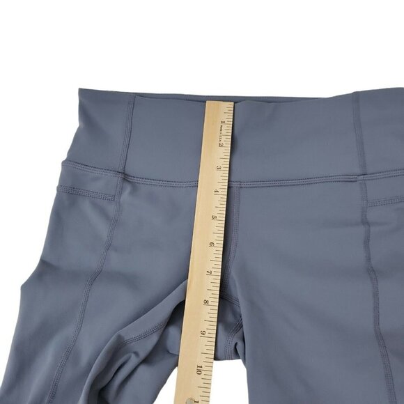 Athleta Womens Leggings Small Gray Straight Up Capri Pants Yoga Stretch 983309 - Picture 10 of 11
